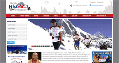 Desktop Screenshot of himexnepal.com